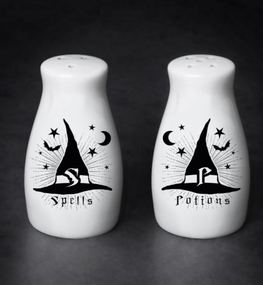 Alchemy Salt and Pepper Pot Spells and potions