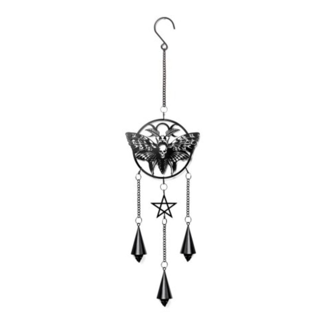 Alchemy Death's Head Moth chime