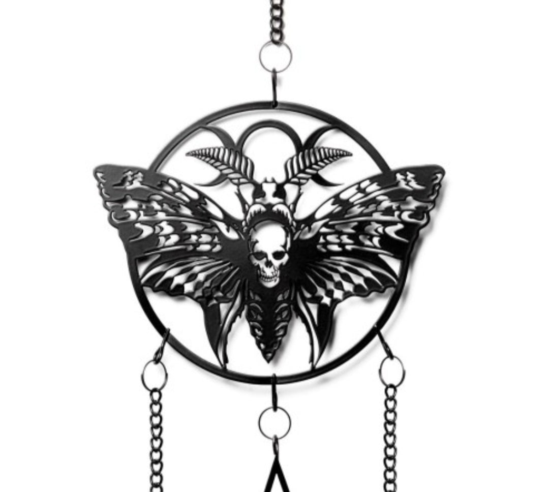 Alchemy Death's Head Moth chime