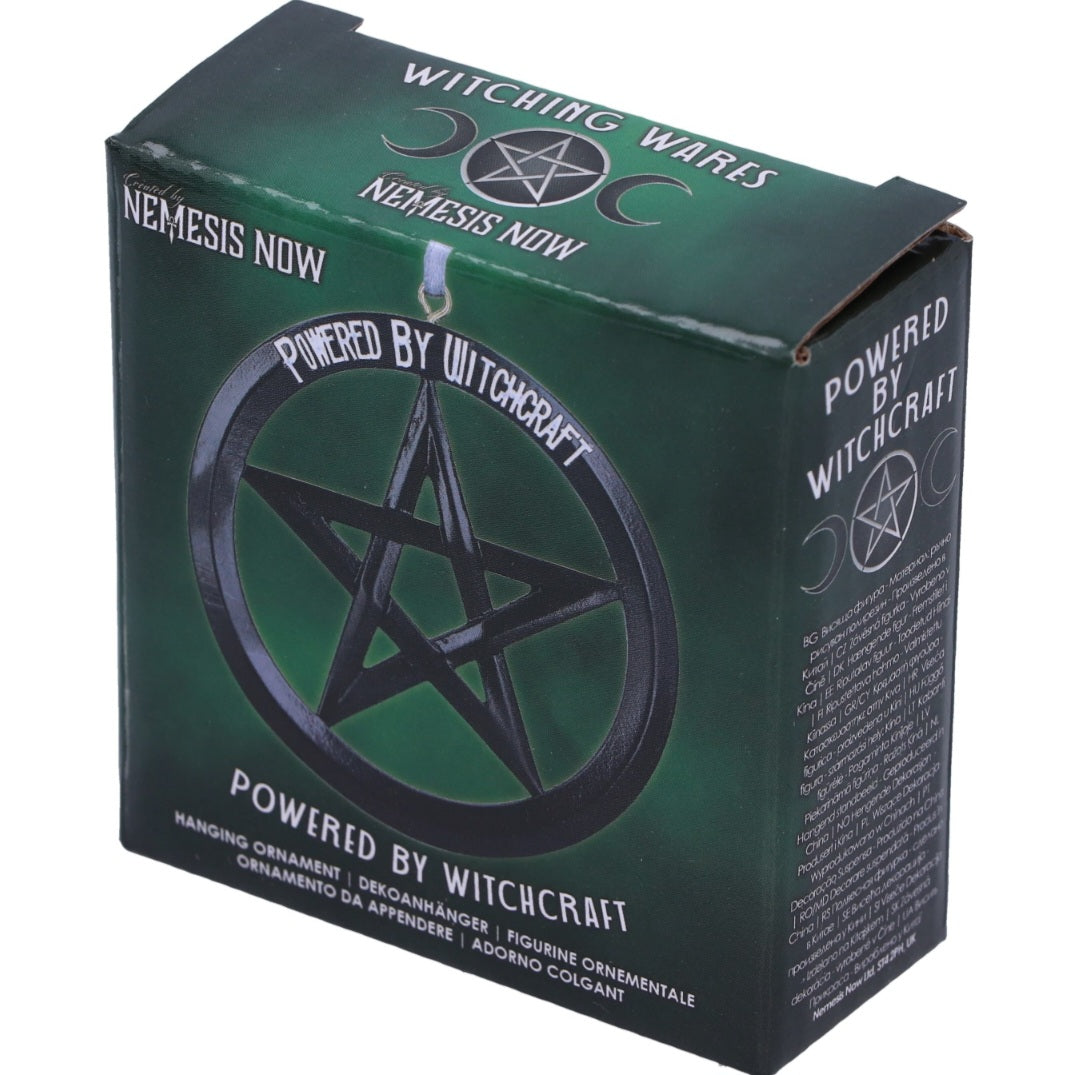 Powered By Witchcraft Hanging Ornament