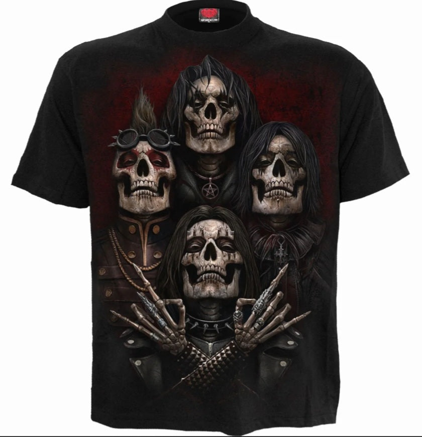 Faces of Goth Short sleeved T shirt