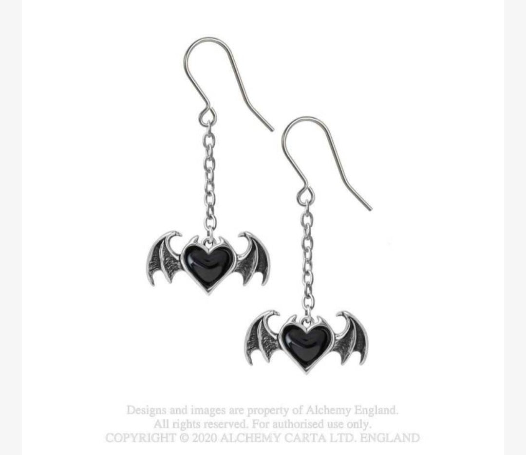 Alchemy Black Soul Earrings