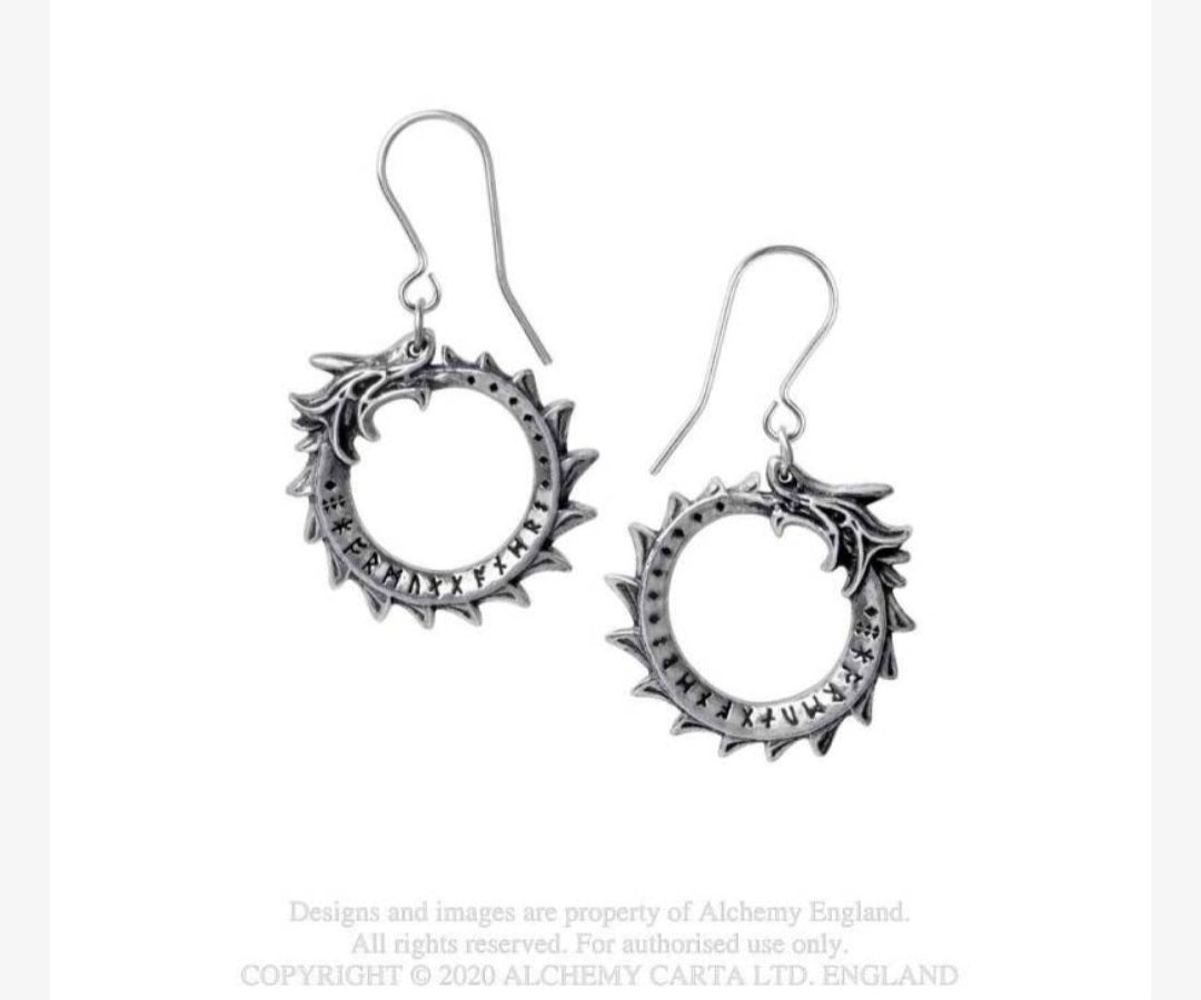 Alchemy Jormungand Earrings