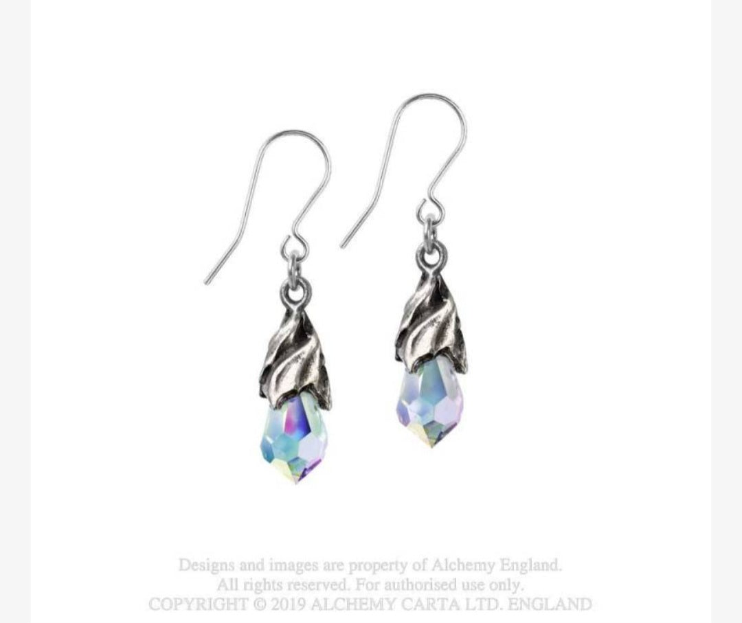 Alchemy Empyrean Tears Crystal Earrings