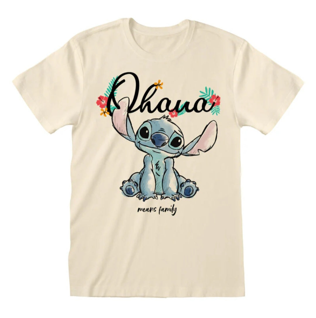 Disney Stitch Ohana Means Family T shirt