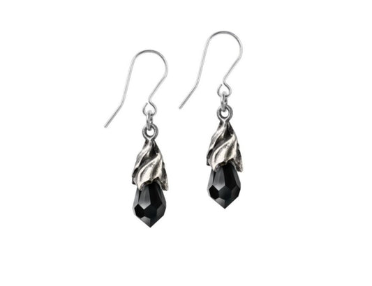 Alchemy Empyrean Tears Black Earrings