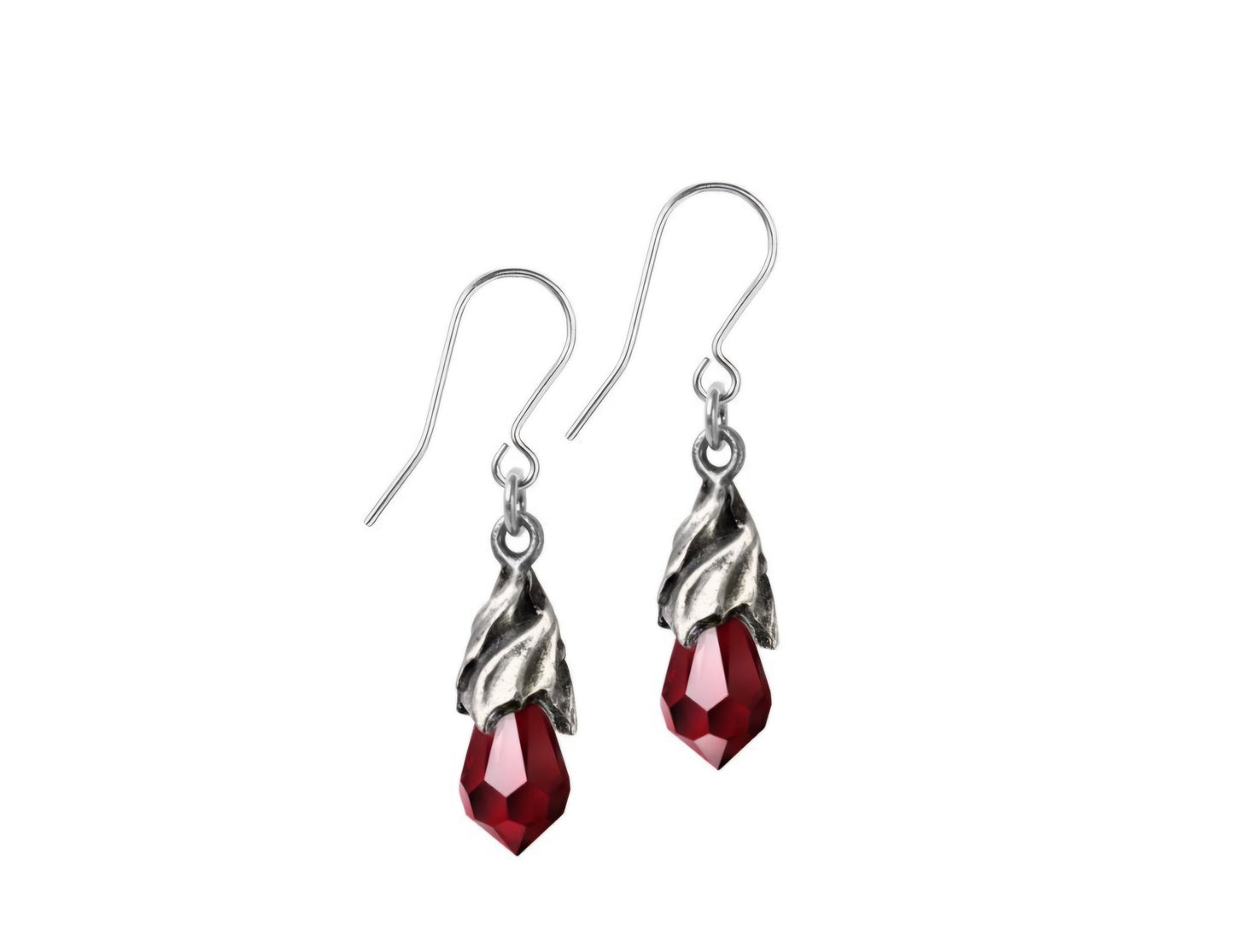 Alchemy Empyrean Tears Red Earrings