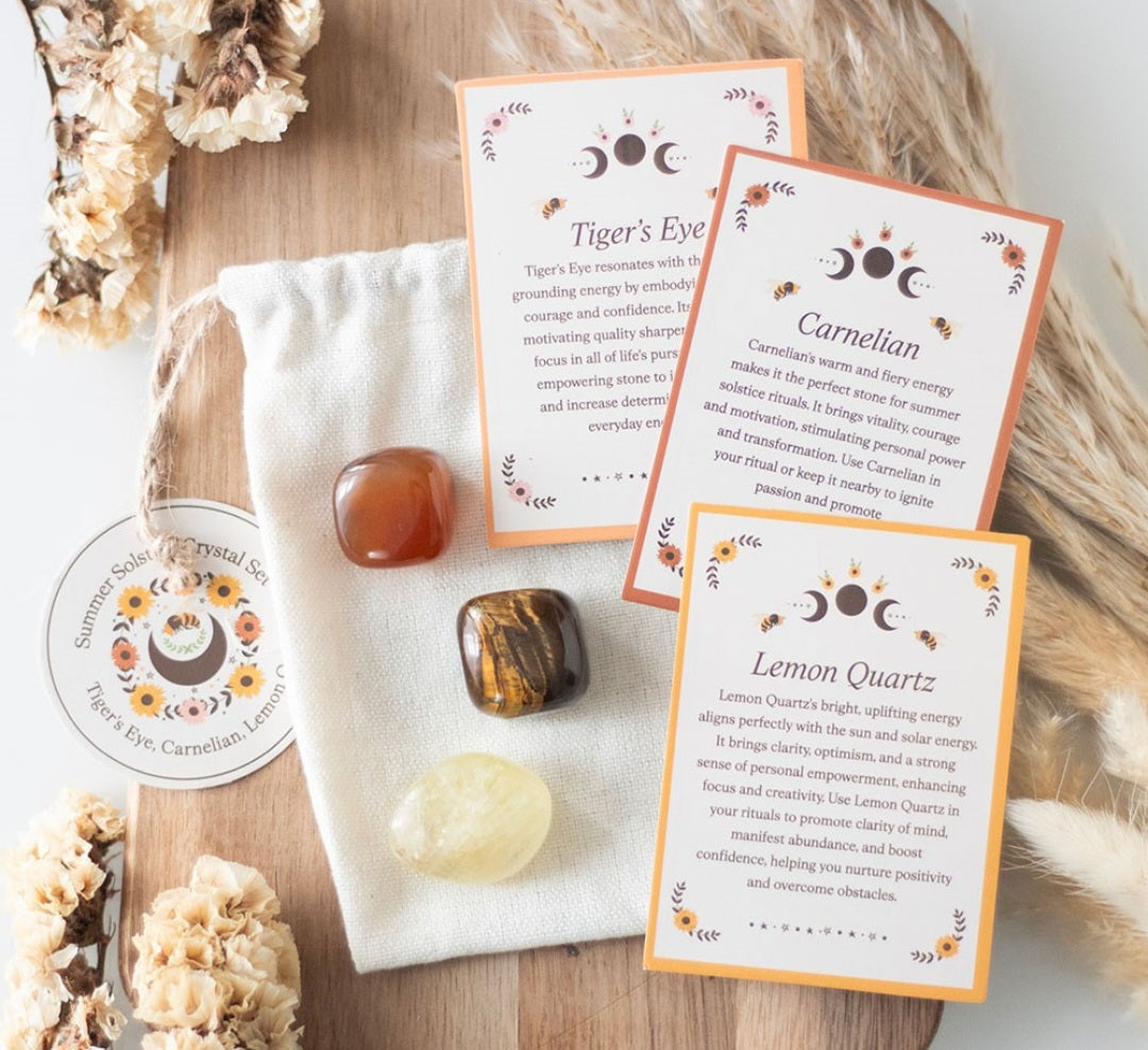Summer Solstice Crystal Set