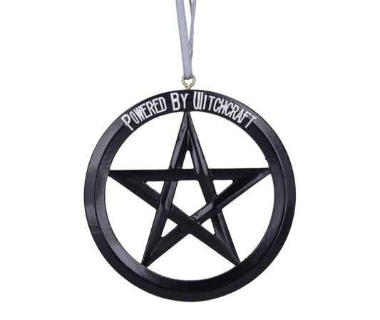 Powered By Witchcraft Hanging Ornament
