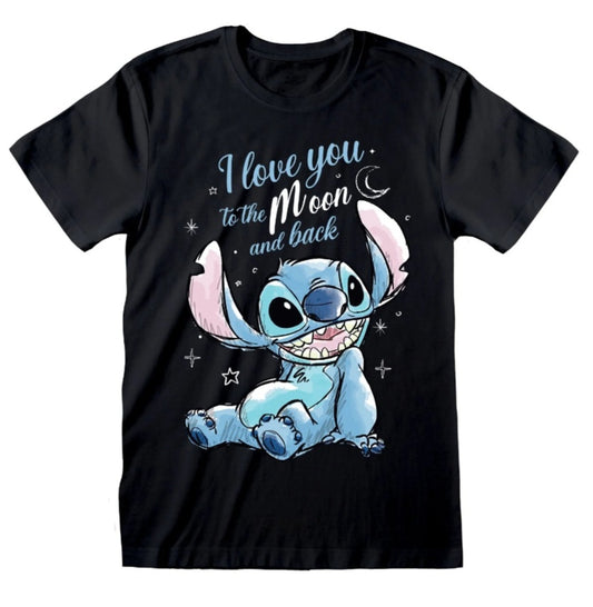 Stitch Love you to the moon t shirt