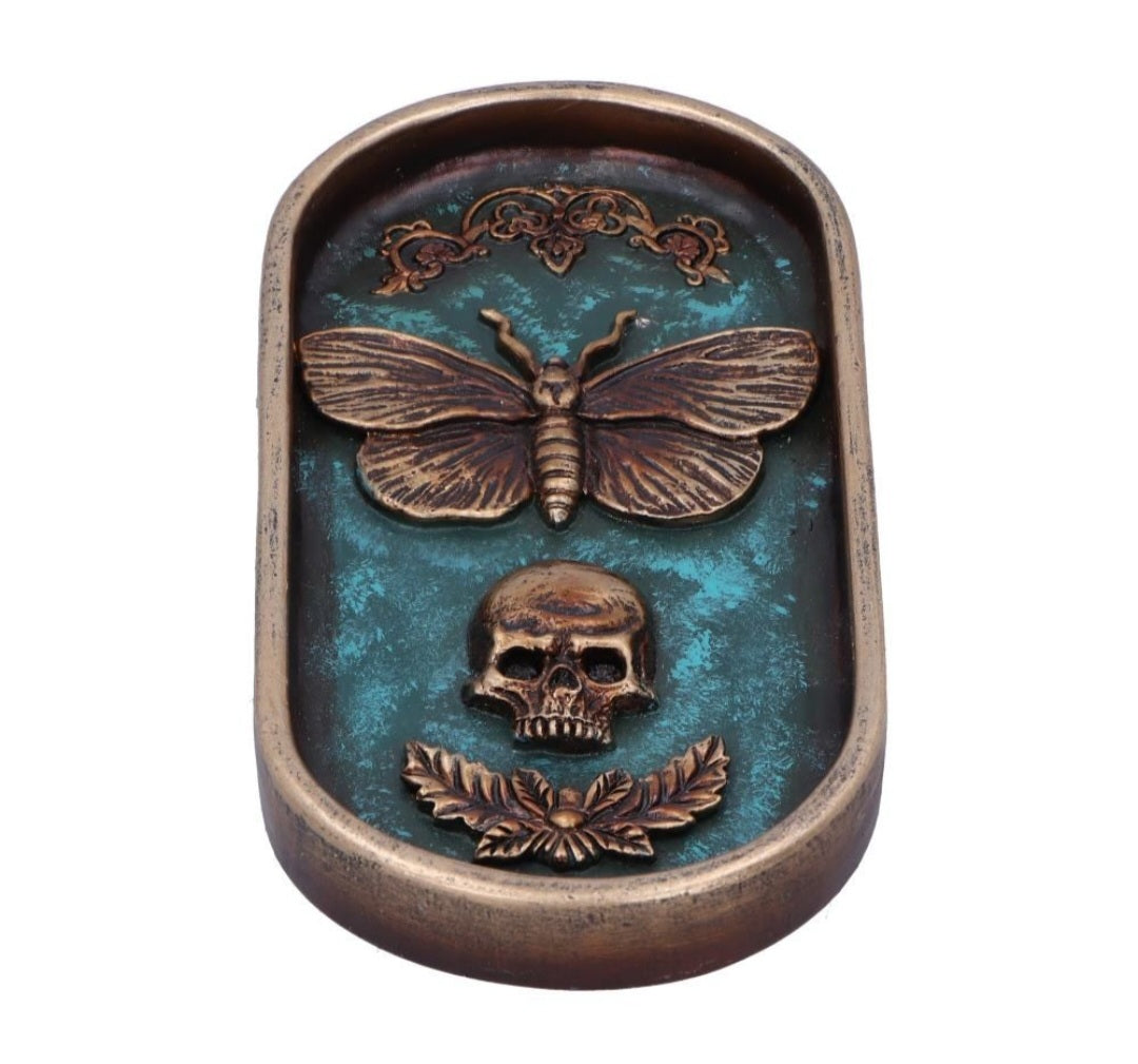 Deaths Head Moth Incense Burner Tray